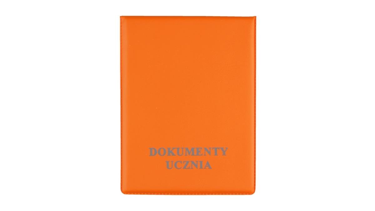 COVER FOR STUDENT DOCUMENTS DIVISION ORANGE BIURFOL KOD-11-04 BIURFOL